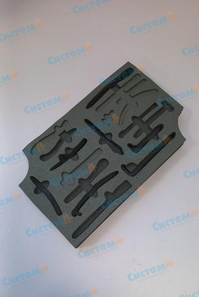 Упаковка из сшитого пенополиэтилена для инструментов Упаковка из сшитого пенополиэтилена для инструментов